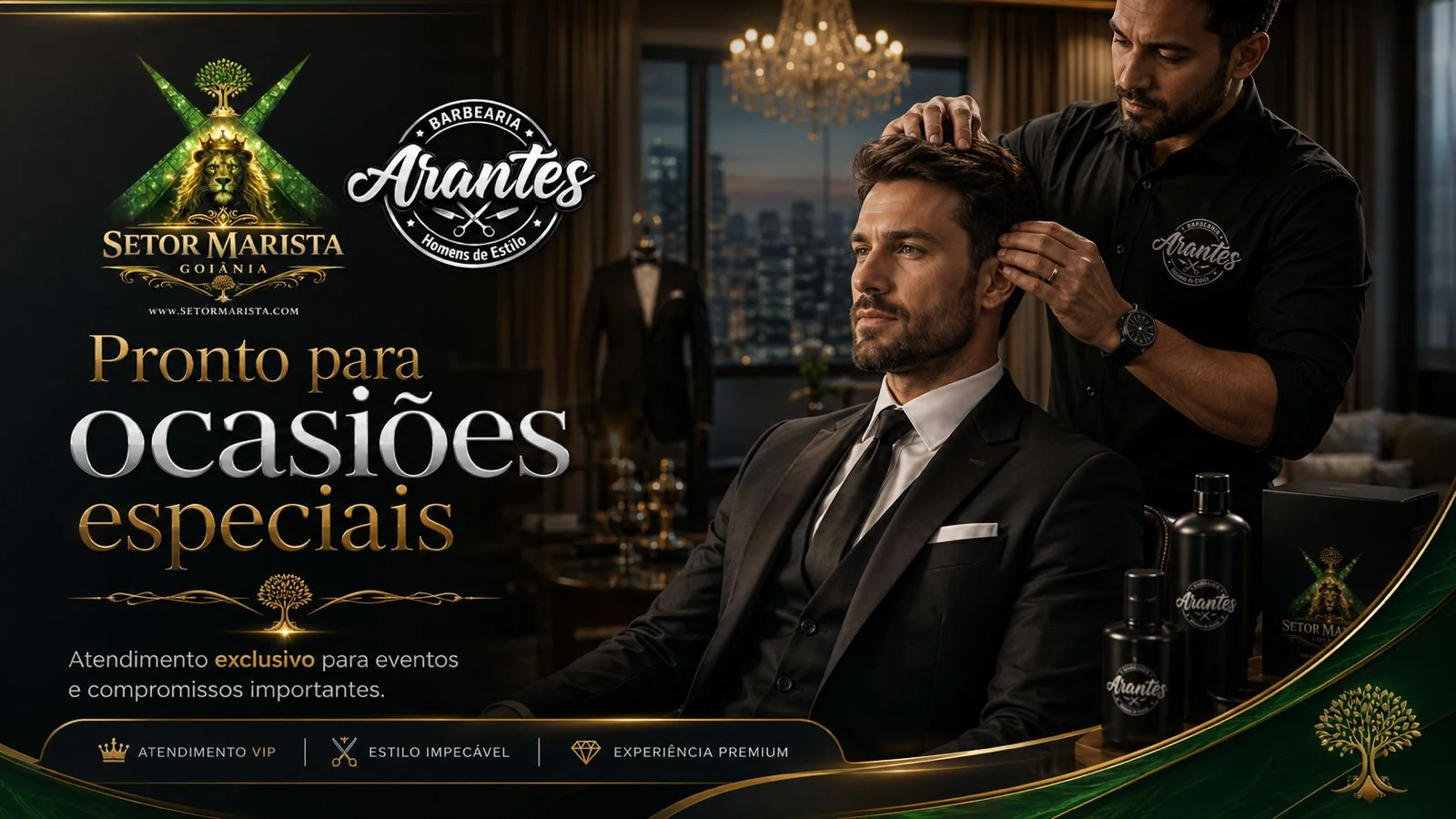 Atendimento para ocasiões especiais